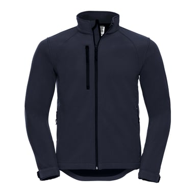 Russell Mens Soft Shell Jacket (French Navy)