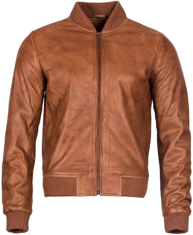 Chaqueta bomber de cuero de Varisty