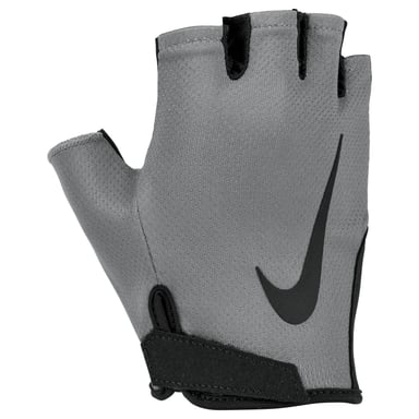 Nike Mens Gym Essential 2024 Fitness Fingerless Gloves (Grey/Black)