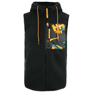 Puma x Helly Hansen Vest Zip Up Up Fleece Happre Holte Mens Black Mleeveless 597082 01