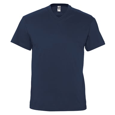 SOLS Mens Victory V Neck Short Sleeve T-Shirt (Navy)