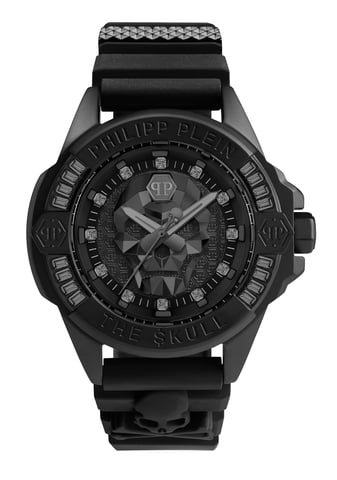 Philipp Plein The $kull Genderless Unisex's Black Watch PWNAA0322