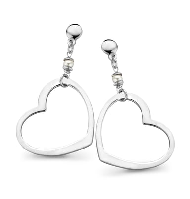 Orphelia 'Laguna' Women's 925 Sterling Silver Drop Earrings - Silver ZO-7183