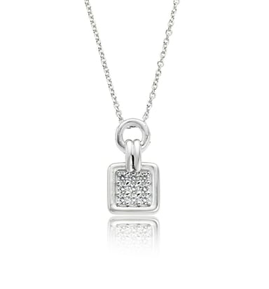 Orphelia Women's 925 Sterling Silver Chain with Pendant - Silver ZH-4599
