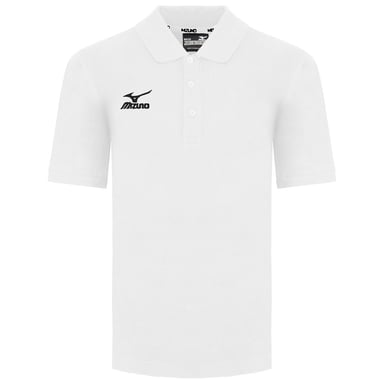 Mizuno Pro Polo de golf blanco para niños