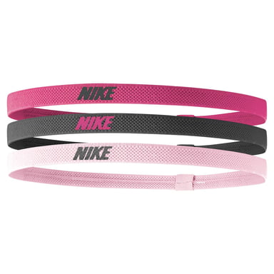 Nike 2.0 2024 Elastic Headband (Pack of 3) (Spark/Gridiron/Pink Glaze)