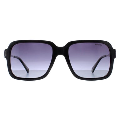 Polaroid Cuadradas Hombre Negro Gris Gradiente Polarizadas PLD 6220/S/X