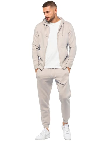 Enzo | Conjunto de chándal con sudadera con capucha con cremallera para hombre