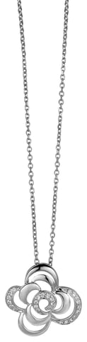 Orphelia Women's 925 Sterling Silver Chain with Pendant - Silver ZH-4864