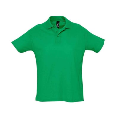 SOLS Mens Summer II Polo Shirt (Kelly Green)