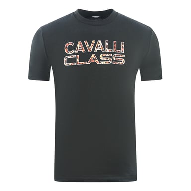 Cavalli Class Hombre T-Shirt RXT60I JD060 05051 Camiseta