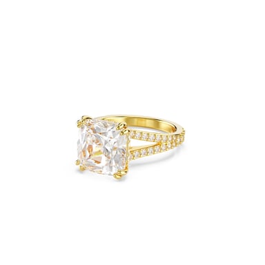 Swarovski 'Stilla' Women's Gold Plated Metal Ring - Gold 5693501