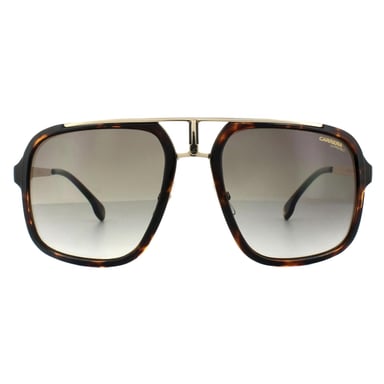 Gafas de sol Carrera Square unisex Habana oro marrón degradado
