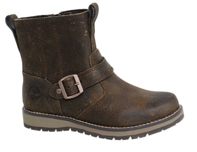 Timberland Kidderhill Side Zip Up Brown Leather Boots A19xg B32C