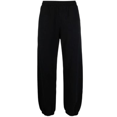 Off-White Pantalones deportivos negros ajustados con lengüeta Diag