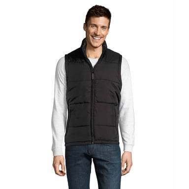 SOLS Warm Unisex Padded Bodywarmer Jacket (Black)