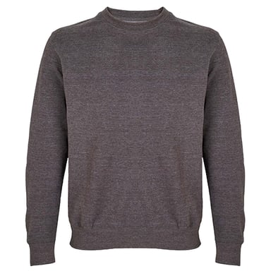 SOLS Unisex Adult Columbia Crew Neck Sweatshirt (Charcoal Melange)