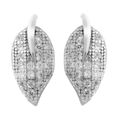 Orphelia 'Ruth' Women's 925 Sterling Silver Stud Earrings - Silver ZO-7220