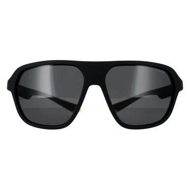 Gafas de sol polarizadas Polaroid PLD 2152/S PGC M9 negro mate amarillo gris