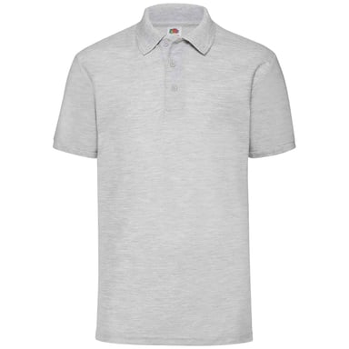 Fruit of the Loom Mens 65/35 Polo Shirt (Heather Grey)