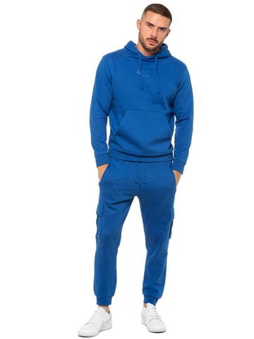 Enzo | Chándal con capucha para hombre - Azul