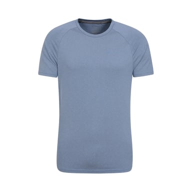 Mountain Warehouse Mens Agra Melange T-Shirt (Dark Blue)