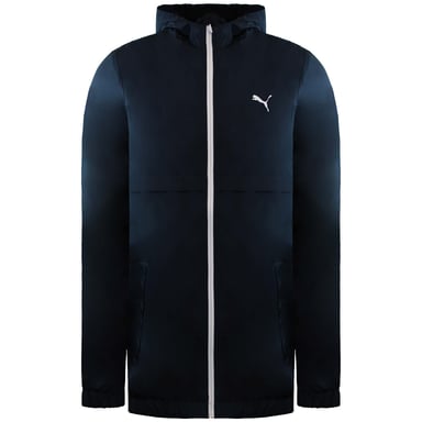 Puma Solid Mens Dark Slate Windbreaker Jacket