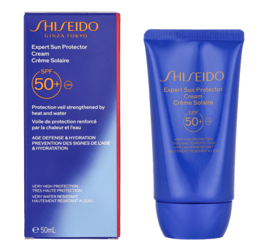 Crema Protectora Solar Facial Expert de Shiseido SPF50+ 50 ml