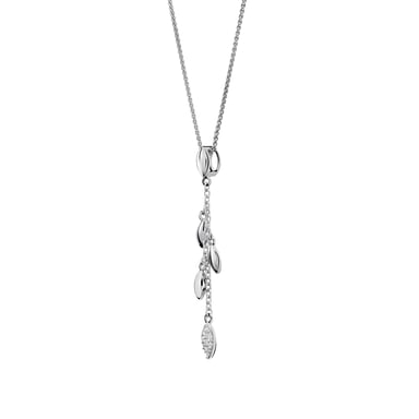 Orphelia 'Loana' Women's 925 Sterling Silver Chain with Pendant - Silver ZH-7505