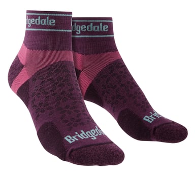 Bridgedale - Calcetines Bajos Sport Ultralight Merino para Mujer - Damson