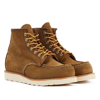 Red Wing Shoes Heritage Work 6Inch Moc Toe Hawthorne Abilene Men's Chesnut Boots