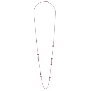 Orphelia 'Fawn' Women's 925 Sterling Silver Necklace - Rose ZK-7410