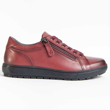 Purapiel Zapato Oxford Ailina Burdeos