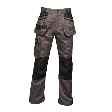 Regatta Mens Incursion Work Trousers (Iron/Black)