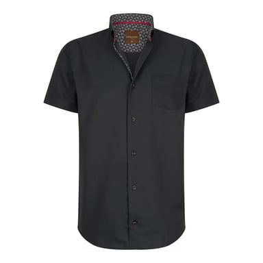Cappuccino Italia Camisas Manga Corta Negro Negro