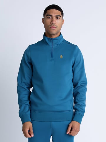 Luke 1977 Men's Ttpqr Quarter-Zip Sweat in Blue