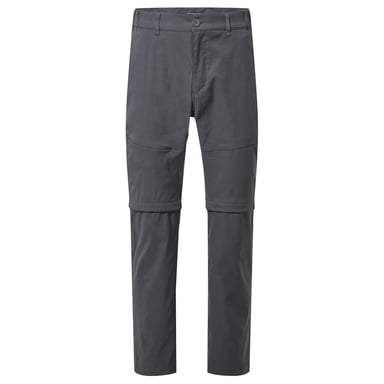 Craghoppers Mens Kiwi Pro II Convertible Trousers (Lead Grey)
