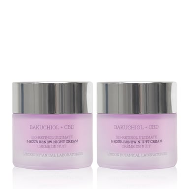 2 x Bakuchiol + CBD | Bio-Retinol Ultimate 8-Hour Renew Crema de Noche 50ml