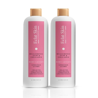 2x Loción Corporal Ácido Hialurónico + Colágeno 250ml