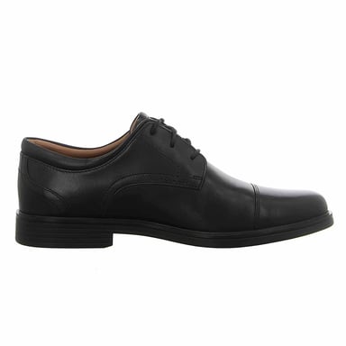 Clarks Un Aldric Cap Shoes negros