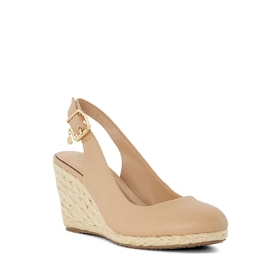 Dune Ladies Cadies - Sling-Back Espadrille Wedges