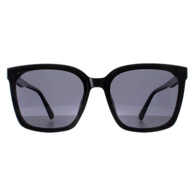 Montana MP67 gafas de sol polarizadas ahumadas negro brillante