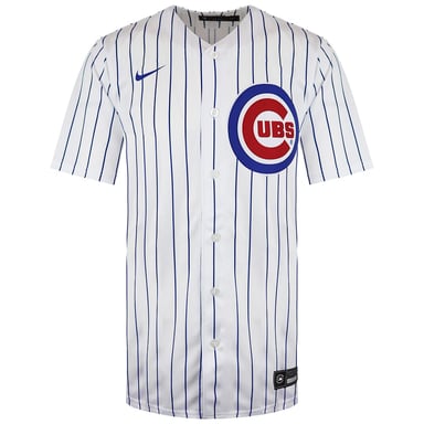 Nike MLB Chicago Cubs Réplica oficial de camiseta de local blanca para hombre