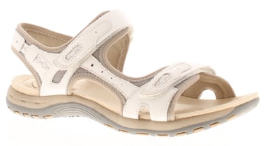 Free Spirit Womens Sandals Walking Frisco Touch Fastening white