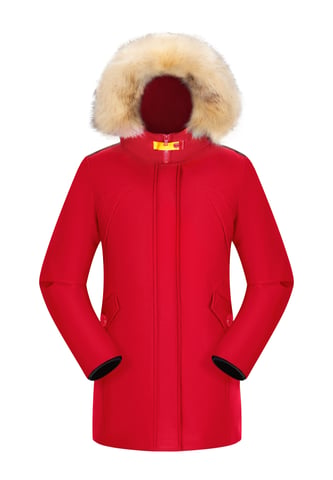Subprime Chaqueta invierno Parka Chloe Rojo