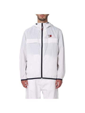 Windjacke Tommy Jeans Mens con emblema de bandera