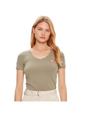 Camiseta Guess para mujer con el logotipo de la G triangular