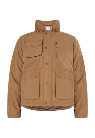 Mo quilted blouson Men camel