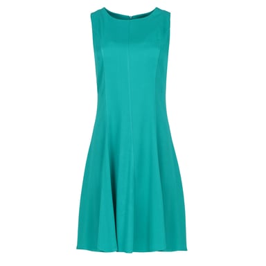 Vestido Cloche Color Verde