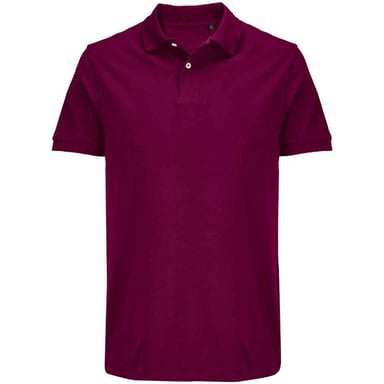 SOLS Unisex Adult Pacific Pique Twin Needle Stitch Polo Shirt (Astral Purple)